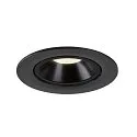 SLV Plafondinbouwarmatuur NUMINOS GIMBLE L, zwart