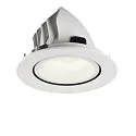SLV Plafondinbouwarmatuur NUMINOS GIMBLE L, wit