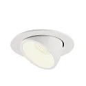 SLV Plafondinbouwarmatuur NUMINOS GIMBLE L, wit