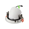SLV Plafondinbouwarmatuur NUMINOS GIMBLE L, chroom, wit