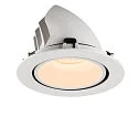 SLV Plafondinbouwarmatuur NUMINOS GIMBLE XL, wit