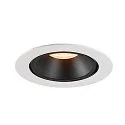 SLV Plafondinbouwarmatuur NUMINOS GIMBLE XL, zwart, wit