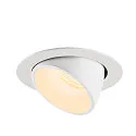 SLV Plafondinbouwarmatuur NUMINOS GIMBLE XL, wit