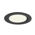SLV Plafondinbouwarmatuur NUMINOS GIMBLE XL, zwart, wit