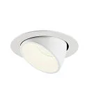 SLV Plafondinbouwarmatuur NUMINOS GIMBLE XL, wit