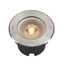 Vloerinbouwarmatuur ROCCI 200 EL rond, stijf, toegankelijk, schokbestendig IP65 / IP67, rvs 