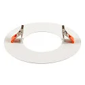 SLV Mounting frame for NUMINOS® M, 240/120mm, round, white