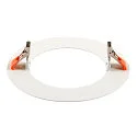 SLV Mounting frame for NUMINOS® L, 240/150mm, round, white