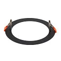 SLV Mounting frame for NUMINOS® XL, 240/180mm, round, black