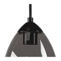 SLV Pendant luminaire PARA CONE GL GU10, transparent, black