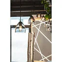 SLV Pendant luminaire PARA CONE GL GU10, transparent, black