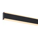 Pendelarmatuur ONE LINEAR 100 PHASE UP/DOWN IP20, zwart dimbaar