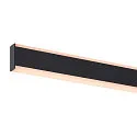Pendelarmatuur ONE LINEAR 140 PHASE UP/DOWN IP20, zwart dimbaar