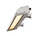 SLV Wandarmatuur voor buitenshuis VANO WING SP SHORT IP65, grijs dimbaar