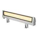 SLV Wandarmatuur voor buitenshuis VANO WING SP SHORT IP65, grijs dimbaar