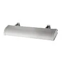 SLV Wandarmatuur voor buitenshuis VANO WING SP SHORT IP65, grijs dimbaar