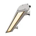SLV Wandarmatuur voor buitenshuis VANO WING SP LONG IP65, grijs dimbaar