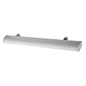 SLV Wandarmatuur voor buitenshuis VANO WING SP LONG IP65, grijs dimbaar