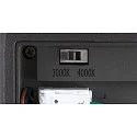 SLV Wandarmatuur voor buitenshuis ESKINA FRAME WL DOUBLE CCT WIDE 2-vlams, plat, kort, CCT Switch, instelbaar IP65, antraciet 
