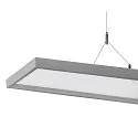 SLV pendant luminaire WORKLIGHT UGR < 19 IP20, silver dimmable