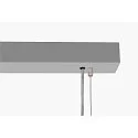 SLV pendant luminaire WORKLIGHT UGR < 19 IP20, silver dimmable
