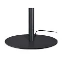 SLV Staande lamp ONE STRAIGHT FL up down, messing, zwart dimbaar