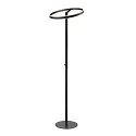 SLV Staande lamp ONE STRAIGHT FL up down, zwart dimbaar