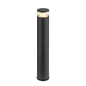 SLV Lampkop M-POL S CLEAR on/off IP65, antraciet 