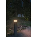 SLV luminaire head M-POL S LOUVER on/off IP65, anthracite 