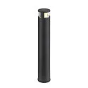 SLV luminaire head M-POL S SHADER DALI controllable IP65, anthracite dimmable