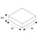 SLV 3-fase L-connector S-TRACK PHASE & DALI ingebouwde versie, DALI aanstuurbaar, aarde links, met voedermogelijkheid, wit