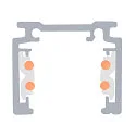 SLV opbouwrail TRACK 48V standaard, DALI aanstuurbaar, wit