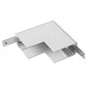 SLV L-connector TRACK 48V mechanical, low, Stereo, white