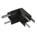 L-connector TRACK 48V mechanisch, Stereo, zwart