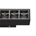 track spot IN-LINE 22 TRACK 48V DARKLIGHT REFLECTOR DALI controllable IP20, black dimmable