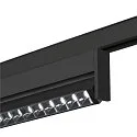 SLV Spotlight op rail IN-LINE 24 DALI MOVE 48V - DARKLIGHT REFLECTOR draaibaar, DALI aanstuurbaar IP20, zwart dimbaar