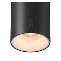 SLV Spotlight op rail NUMINOS® XS TRACK 48V DALI aanstuurbaar IP20, zwart, wit dimbaar