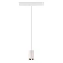 SLV pendant luminaire NUMINOS® XS TRACK 48V DALI controllable IP20, chrome, white dimmable