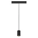 SLV pendant luminaire NUMINOS® XS TRACK 48V DALI controllable IP20, black dimmable