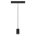 SLV Pendelarmatuur NUMINOS® XS 48V 55° voor BAP, DALI aanstuurbaar IP20, zwart mat dimbaar