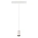 SLV pendant luminaire NUMINOS® XS 48V 55° for VDU workstation, DALI controllable IP20, white matt dimmable