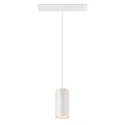 SLV Pendelarmatuur NUMINOS® S TRACK 48V DALI aanstuurbaar IP20, wit dimbaar