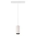 SLV Pendelarmatuur NUMINOS® S TRACK 48V DALI aanstuurbaar IP20, chroom, wit dimbaar