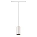 pendant luminaire NUMINOS® S TRACK 48V DALI controllable IP20, black, white dimmable
