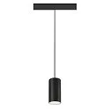 SLV Pendelarmatuur NUMINOS® S 48V DALI 2 40° voor BAP, DALI aanstuurbaar IP20, zwart mat dimbaar