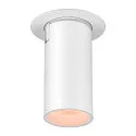 SLV Plafondinbouwarmatuur NUMINOS® PROJECTOR S cilindrisch, wit
