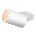 SLV Plafondinbouwarmatuur NUMINOS® PROJECTOR M cilindrisch, wit