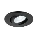 Afdekking UNIVERSAL DOWNLIGHT MOVE rond, draaibaar, zwart