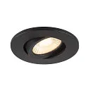 Afdekking UNIVERSAL DOWNLIGHT MOVE rond, draaibaar, zwart