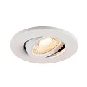 SLV Afdekking UNIVERSAL DOWNLIGHT MOVE rond, draaibaar, wit